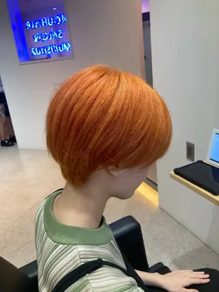 ショート 🌈Agu hair 副店長/岩渕蓮のヘアスタイル