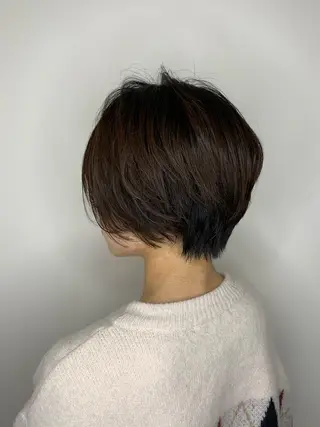 ショート 特殊カラー/ブリーチ 道満ゆいなのヘアスタイル