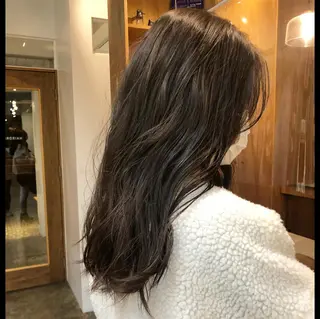 セミロング KOCHAB所属・KOCHAB 中村穂風のヘアスタイル