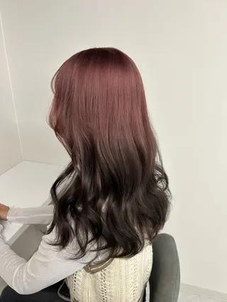 ロング カラー CYM【シィム】所属・カラー/エクステ 🤍ルナのヘアスタイル