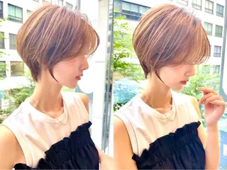 ショート くびれレイヤー 🌻秋月　日向🌻のヘアスタイル