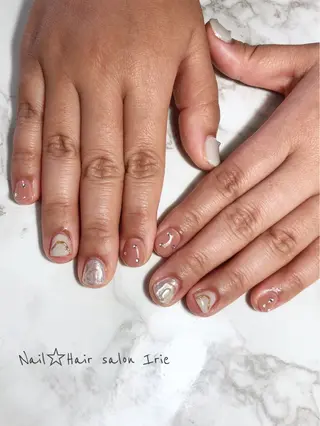 ネイル Hair salon Irie所属・與儀 知佳のネイルデザイン