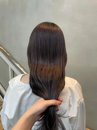 セミロング カラー 沖縄/ヘアアレンジ /ナカノのヘアスタイル