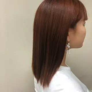 カラー ambellir 山本伽椰のヘアスタイル