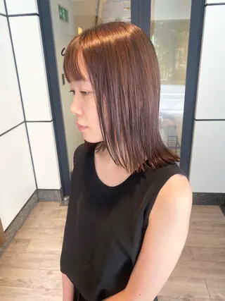 ミディアム 🍑 モモカ🍑のヘアスタイル