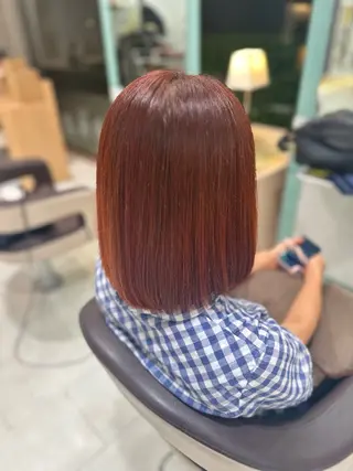 カラー 🦄 岡田 詠 🦄のヘアスタイル