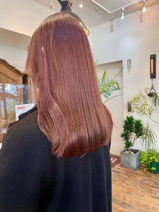 セミロング カラー リピーター多数🌟 メンズ限定 松本理沙のヘアスタイル