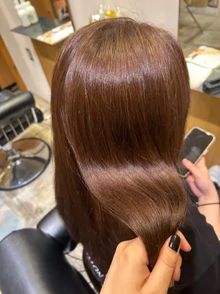 ロング カラー 🤍江坂 ハヤシアヤナ🤍のヘアスタイル