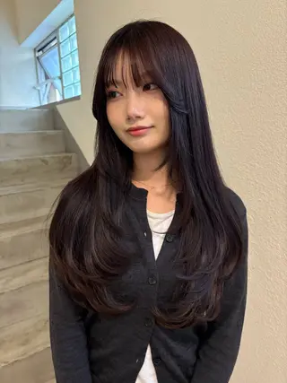 ロング SIKI yuuna レイヤーカット🪽のヘアスタイル