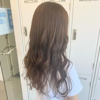 ロング カラー YUNA ユウナのヘアスタイル