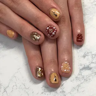 ネイル recette-ルセット-(美容室H.A.Co内)所属・OISHI .Aのネイルデザイン