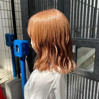 ミディアム カラー 縮毛矯正/髪質改善/ 石橋代智のヘアスタイル