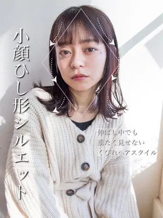 ミディアム 【1日2名様限定】 AFLOAT白川雄副のヘアスタイル