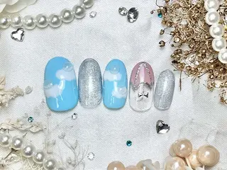 ネイル ネイルPetit Ribbonのネイルデザイン