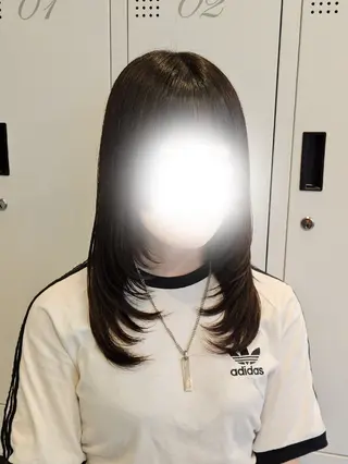セミロング ミク🇰🇷 /Agu hairのヘアスタイル
