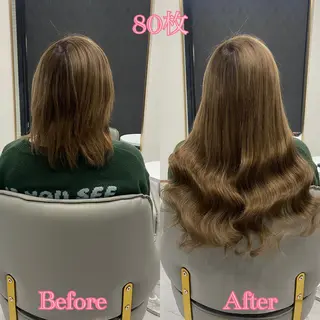 ショート シールエクステ ♡SAORI♡のヘアスタイル