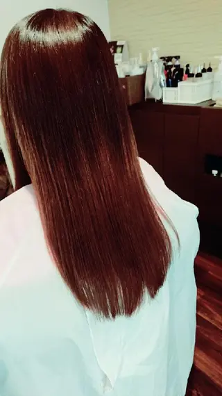 ロング Crea所属・清水 旭美のヘアスタイル