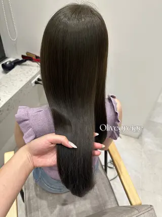 ロング カラー 🍓韓国ヘア レイヤ ーカット🍓笠原 葵のヘアスタイル