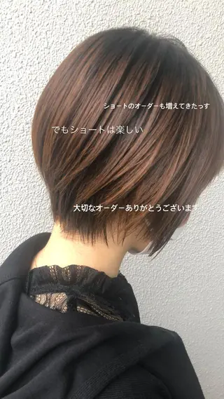 ショート ブリーチ/髪質改善 NYNY大久保のヘアスタイル