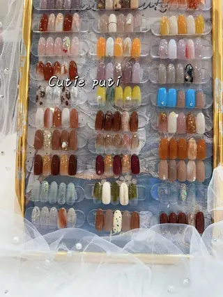 ネイル ネイルサロンキューティプティ所属・アワ ネイル池袋のネイルデザイン