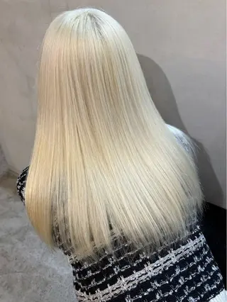 ロング 🫐寒色系カラー 🫐ヤマナカリリカのヘアスタイル