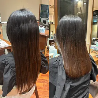 ロング 上野 七奈穂のヘアスタイル