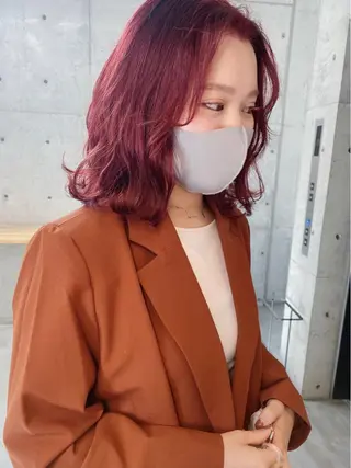 ミディアム son hair HIROEのヘアスタイル