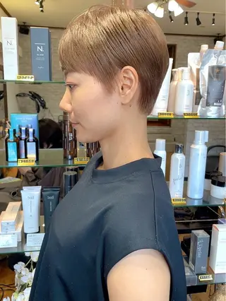 ショート カラー hair  cruise piece所属・kohei 【期間限定募集】のヘアスタイル