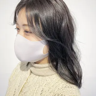 ミディアム カラー インナーカラー/レイ ヤーカット♡/マキシのヘアスタイル