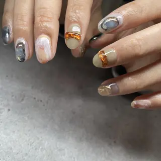 ネイル p.o.n. nuance/個性的のネイルデザイン