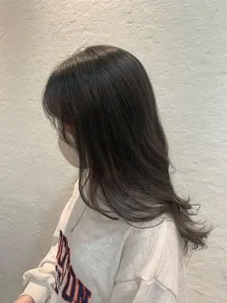 ロング カラー ヘアアレンジ 店長/髪質改善/ ナチュラル/松若 優のヘアスタイル