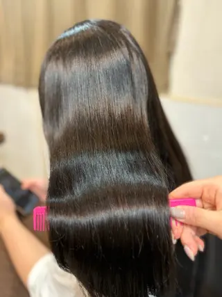 セミロング カラー Riko 🎀🍪のヘアスタイル