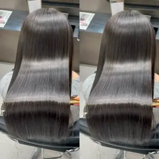 ロング 新宿No.1艶髪矯正 美艶カラー/FUKAのヘアスタイル