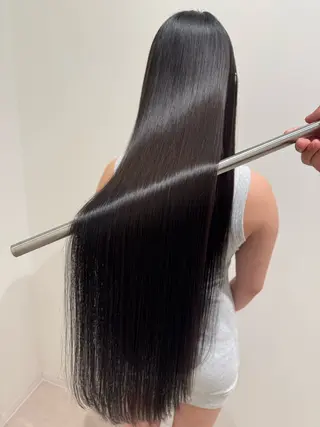 ロング カラー 心斎橋 美髪職人　近江のヘアスタイル