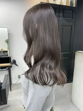 セミロング カラー ブリーチダブルカラー 【koide】のヘアスタイル