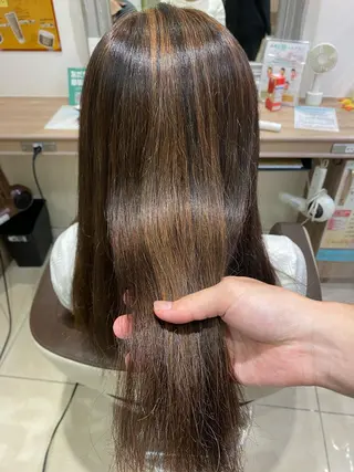 ロング カラー Miyu🦄ash メンズカット/まつげのヘアスタイル