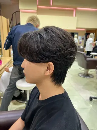 パーマ メンズ メンズカット/柏/韓 国/メンズパーマ航太のヘアスタイル