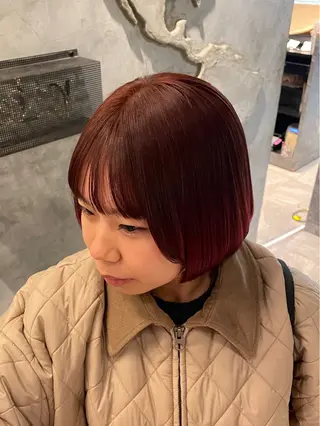 カラー 暖色/透明感カラー /nanami🌼のヘアスタイル