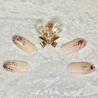 ネイル 勝どきホワイトニング titti 旭花菜のネイルデザイン