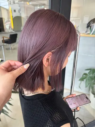 カラー terrace所属・arakawa yuaのヘアスタイル