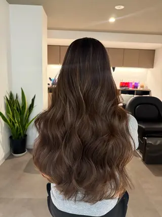 ロング カラー 艶感×抜け感hair /ReLit 正源のヘアスタイル