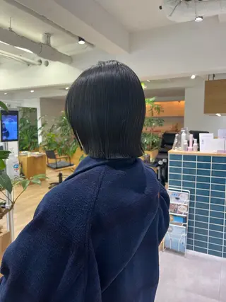 ミディアム 田中 愛梨のヘアスタイル
