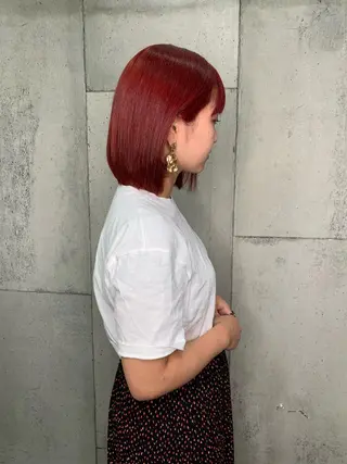 ショート 大内 志穂のヘアスタイル