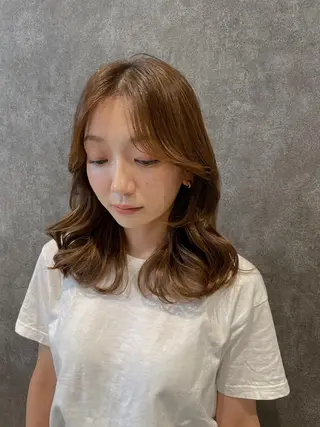 ミディアム saho .のヘアスタイル