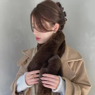 セミロング 韓国風/髪質改善 赤み消し✨junkiのヘアスタイル