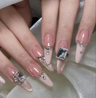 ネイル By moonネイル 🌷ワンホン/韓国風のネイルデザイン