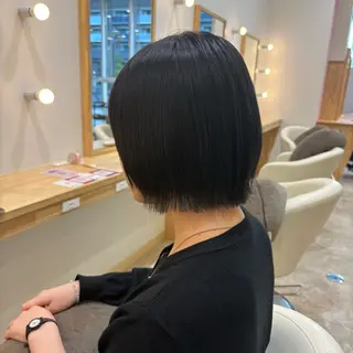 ショート 顔まわり/オフィス カラー/青栁優🔆のヘアスタイル