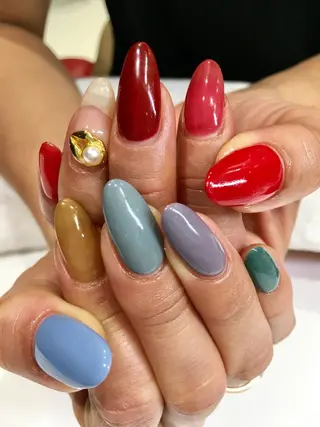 ネイル 佐藤 まりえのネイルデザイン