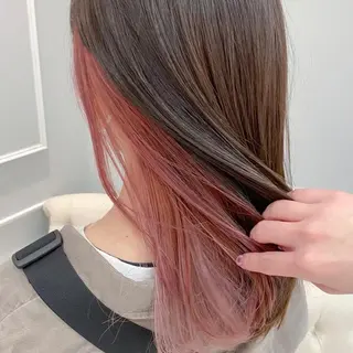 ミディアム カラー 🍎ハイトーンカラー /MANA🍎のヘアスタイル