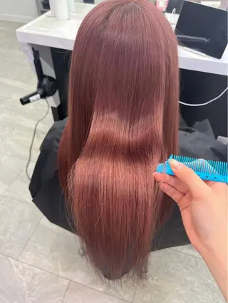 ロング カラー プルエクステ/カラー ⭐️KIR̋Aのヘアスタイル